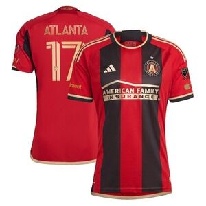Atlanta United FC adidas 2023 The 17s'‎ Kit Authentic Jersey Slim Fit Small NWT
